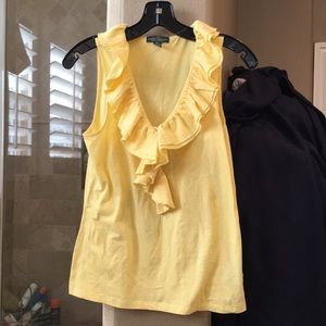 Yellow Ralph Lauren Top size XS